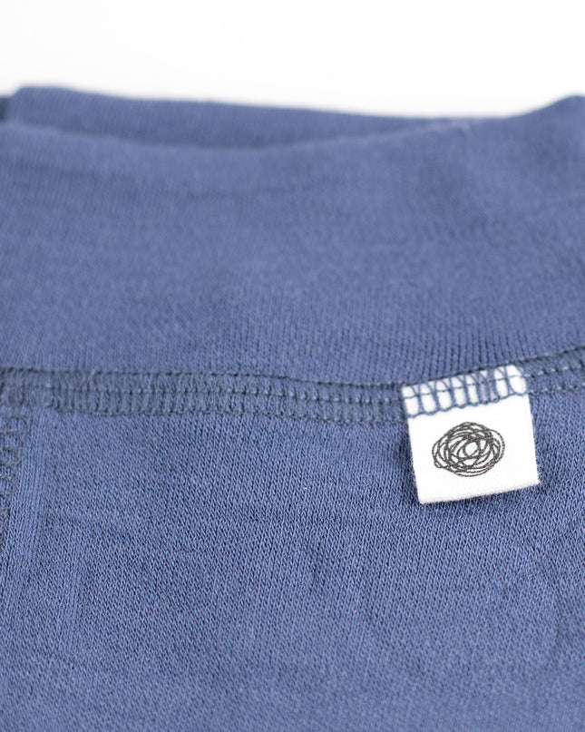 Wollen Baby- kinderbroek - Merinowol - Vintage Indigo