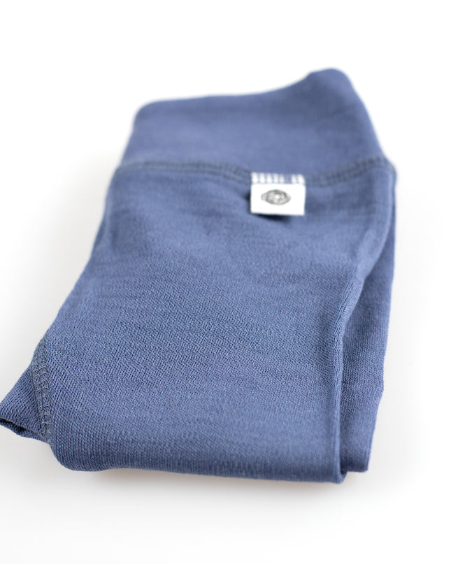 Wollen Baby- kinderbroek - Merinowol - Vintage Indigo