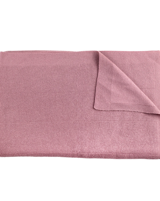 Wollen Babydeken / Kinderdeken Gebreid - Merinowol - Haze