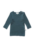 Wollen baby- kindertrui - Merinowol - Orion Blue