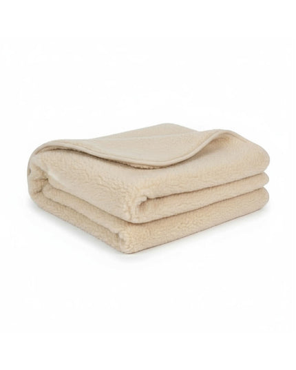Woolen crib blanket single layer - merino wool