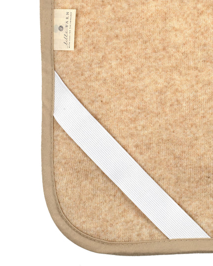 Wollen onderlegger / onderdeken peuterbed – merinowol – 70x160cm - Amandel