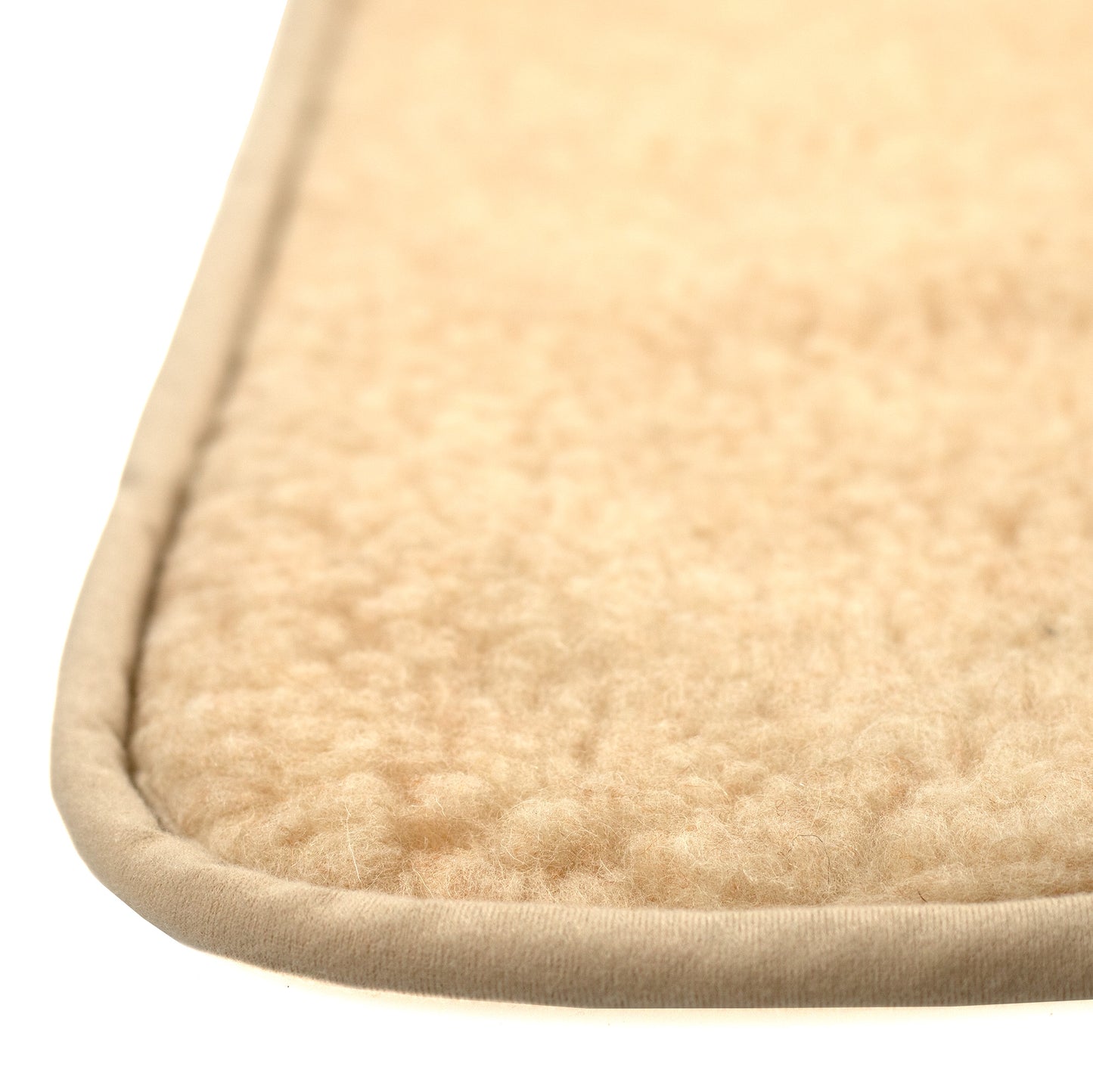 Wool underlay / underblanket for bed – merino wool – 60x120cm - natural