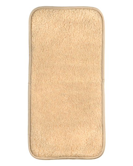 Wollen onderlegger / onderdeken wieg amandel – merinowol – 40x80cm