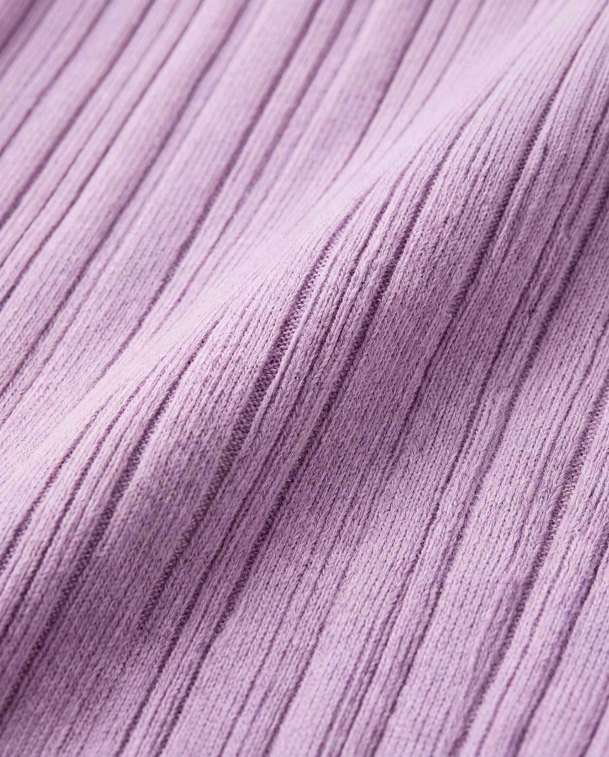 Woolen sleeveless rib romper - merino wool - Lavender Frost