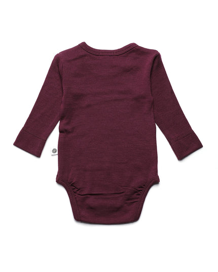 Wollen Romper lange mouwen - Merinowol - Fig