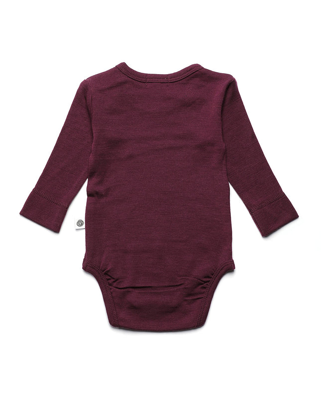 Wollen Romper lange mouwen - Merinowol - Fig