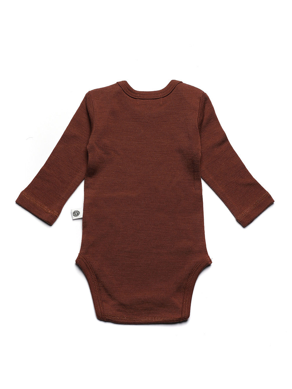 Wollen Romper lange mouwen - Merinowol - Cinnamon