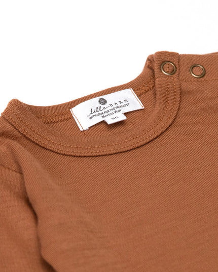 Wollen Romper lange mouw – Merinowol - Argan Oil